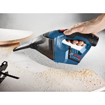 Bosch GAS 12V Professional käsipölynimuri musta, sininen, punainen pussiton