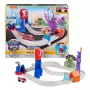 PAW Patrol, True Metal Total City Rescue -elokuvan rata setti ja eksklusiivinen Marshall-ajoneuvo, mittakaava 1:55, lelu yli 3-vuotiaille lapsille