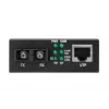 DIGITUS mediakonvertteri, multimode 10/100Base-TX – 100Base-FX, sis. virtalähteen SC-liitin, jopa 2 km