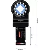 Bosch 2 608 900 012 monitoimityökalun lisäosa upotusleikkuuterä