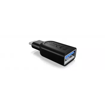 ICY BOX IB-CB003 USB 3.0 Type-C USB 3.0 Type-A musta