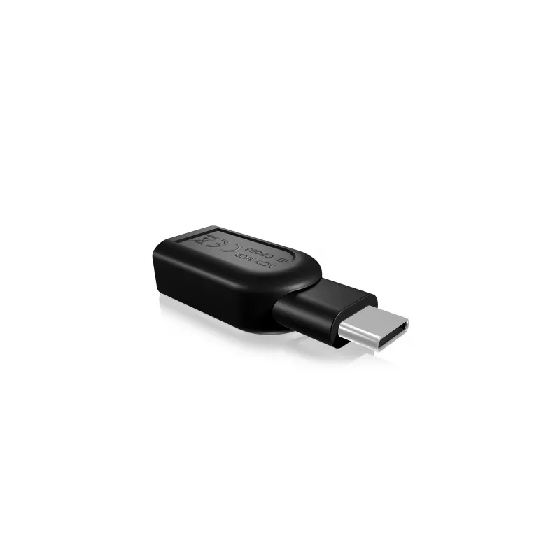ICY BOX IB-CB003 USB 3.0 Type-C USB 3.0 Type-A musta