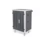 DIGITUS lataus- ja säilytyskärry 15.6 inch USB-C 30 latauspaikkaa PDU tuuletin 1260 x 824 x 650 mm