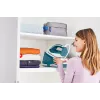 Tefal Express Easy SV6131E0 höyrysilitysasema, 5,8 bar, 120 g/min, 350 g/min höyrysuihku, 1,7 l, automaattinen virrankatkaisu, valkoinen/turkoosi