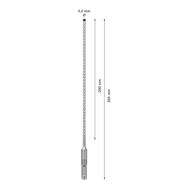 Pora Bosch SDS plus-7X 5 mm 265 mm