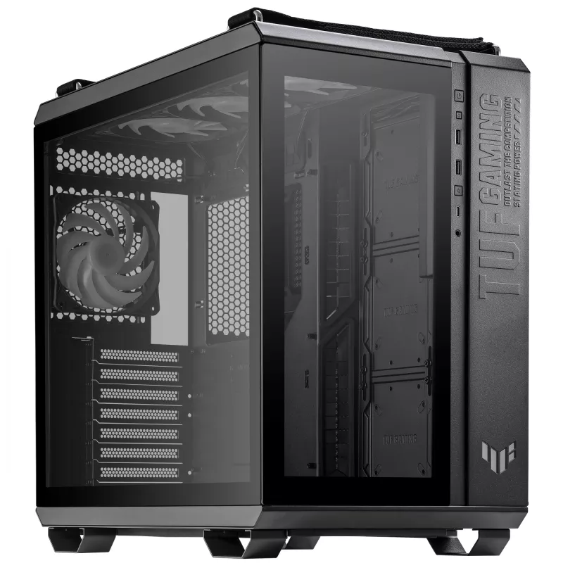 PC-kotelo ASUS TUF Gaming GT502 PLUS Midi Tower musta
