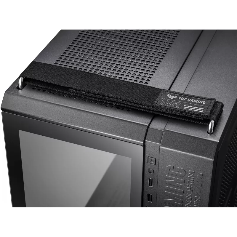 PC-kotelo ASUS TUF Gaming GT502 PLUS Midi Tower musta