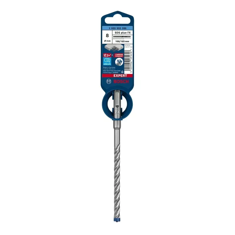 Pora Bosch SDS plus-7X 8 mm 165 mm