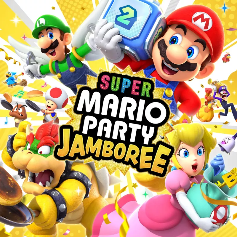 Nintendo Super Mario Party Jamboree, Nintendo Switch, moninpelitila, E (kaikille), fyysinen tallennusväline