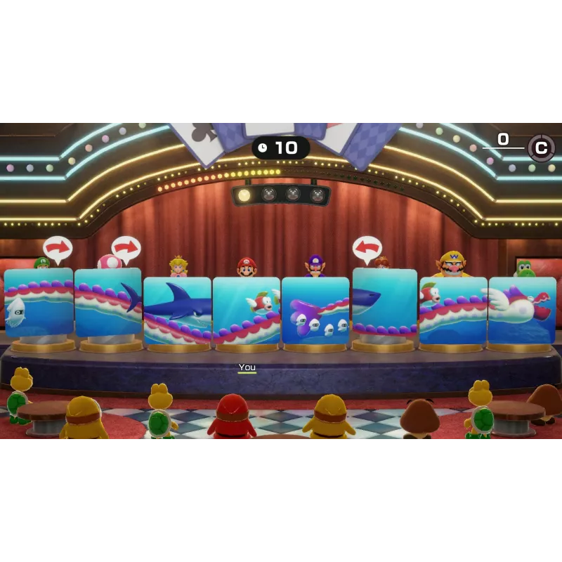 Nintendo Super Mario Party Jamboree, Nintendo Switch, moninpelitila, E (kaikille), fyysinen tallennusväline