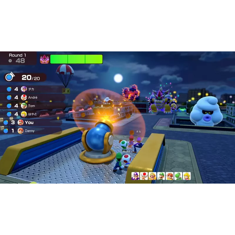 Nintendo Super Mario Party Jamboree, Nintendo Switch, moninpelitila, E (kaikille), fyysinen tallennusväline
