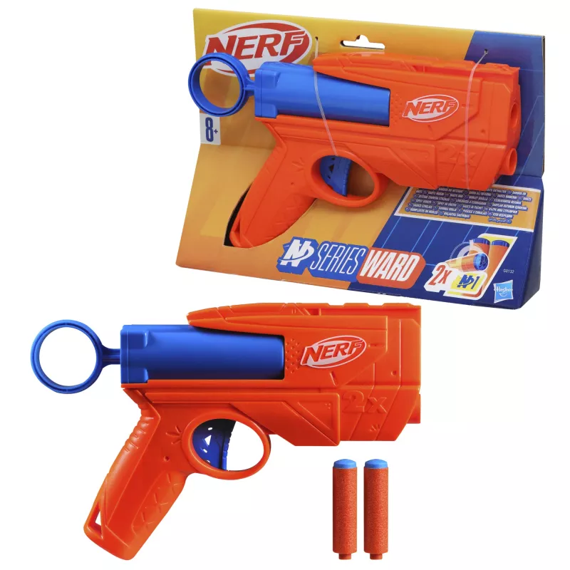 Nerf N Series Ward, lelublasteri, 8 vuotta, 99 vuotta, 174 g