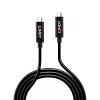 Lindy 5m aktiivinen USB 3.2 Gen 2 C/C -kaapeli, 5 m, USB C, USB C, USB 3.2 Gen 2 (3.1 Gen 2), 10 Gbit/s, musta