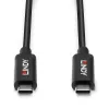 Lindy 5m aktiivinen USB 3.2 Gen 2 C/C -kaapeli, 5 m, USB C, USB C, USB 3.2 Gen 2 (3.1 Gen 2), 10 Gbit/s, musta