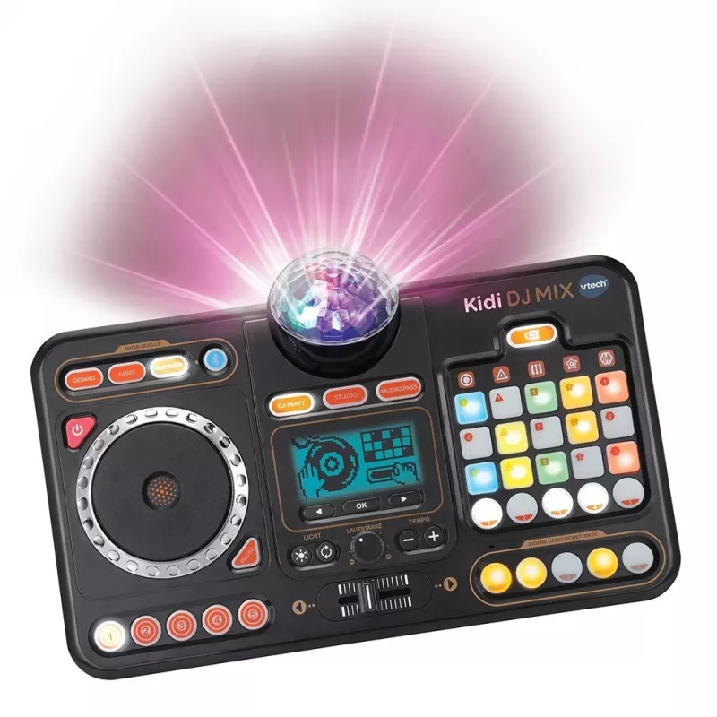 VTech Kidi DJ Mix 80-547304 musiikkilelu, DJ-konsoli, 6+ vuotta, AA, monivärinen