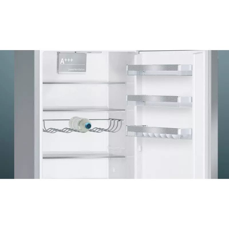 Siemens iQ500 KG39EAICA jää-pakastinyhdistelmä erillismalli 343 L hopea
