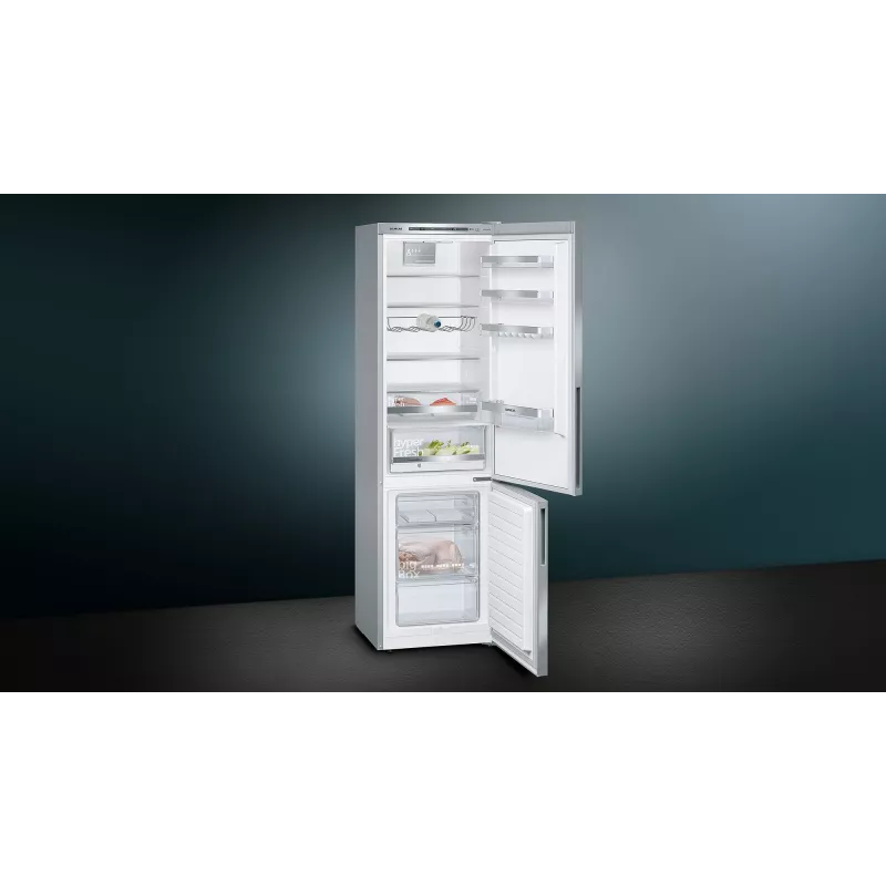 Siemens iQ500 KG39EAICA jää-pakastinyhdistelmä erillismalli 343 L hopea