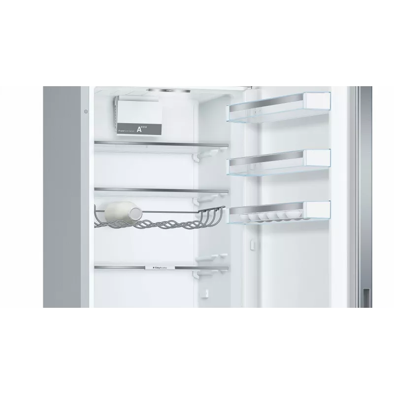 Bosch Serie 6 KGE39ALCA jääkaappipakastin, vapaasti seisova, 201 cm, pakastin 94 l, C, ruostumaton teräs
