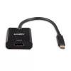 Lindy USB Type C - DisplayPort 4K144 -muunnin, USB Type-C, DisplayPort-lähtö, 3840 x 2160 pikseliä