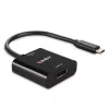 Lindy USB Type C - DisplayPort 4K144 -muunnin, USB Type-C, DisplayPort-lähtö, 3840 x 2160 pikseliä