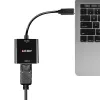 Lindy USB Type C - DisplayPort 4K144 -muunnin, USB Type-C, DisplayPort-lähtö, 3840 x 2160 pikseliä