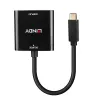 Lindy USB Type C - DisplayPort 4K144 -muunnin, USB Type-C, DisplayPort-lähtö, 3840 x 2160 pikseliä