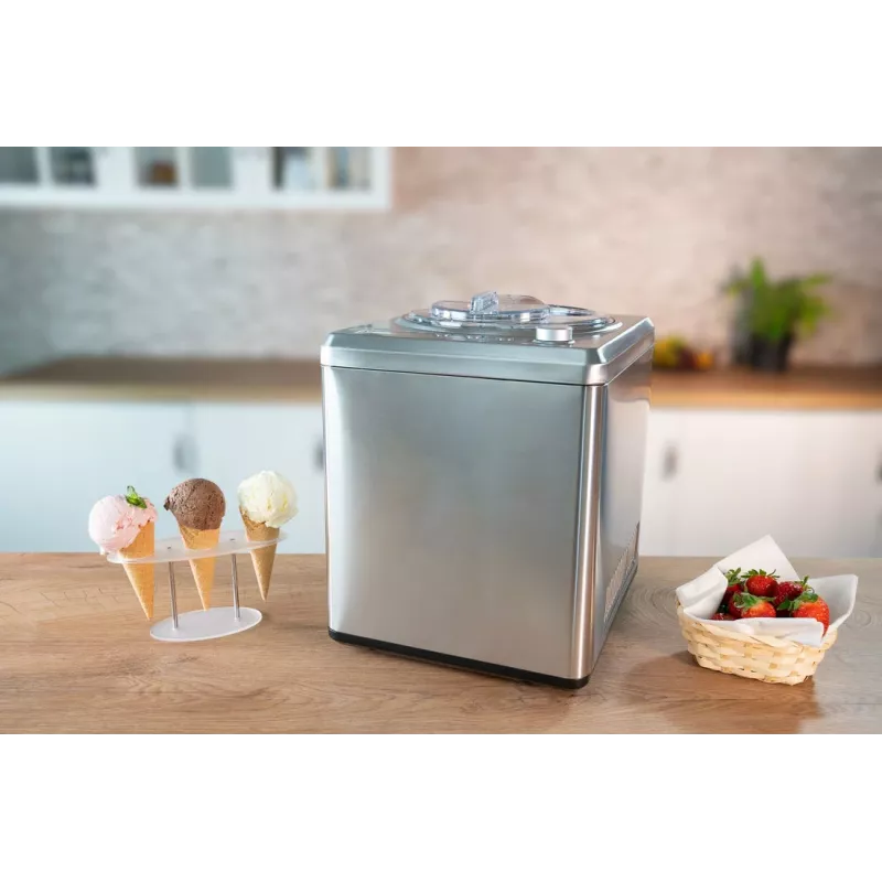 Unold 48872 jäätelökone kompressorijäätelökone 2 l 180 W ruostumaton teräs