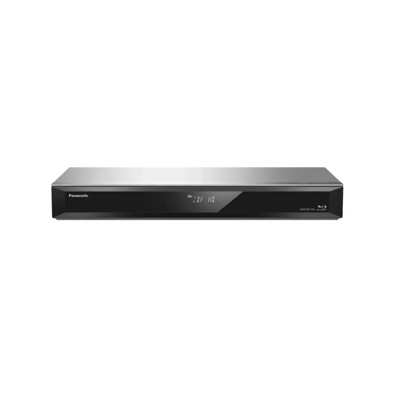 Panasonic DMR-BST765AG 3D Blu-ray-tallennin 500 Gt:n kiintolevyllä, hopea/musta