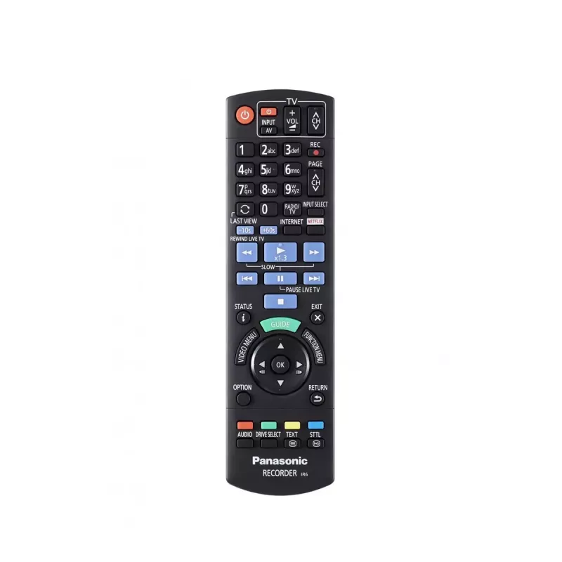 Panasonic DMR-BST765AG 3D Blu-ray-tallennin 500 Gt:n kiintolevyllä, hopea/musta