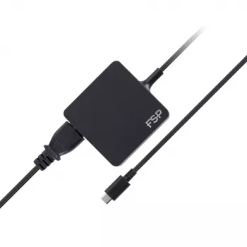 FSP NB C 65 sovitin PD, lähtö: 5 V, 9 V, 12 V, 15 V, 20 V, universaali, sisäkäyttö, 100 - 240 V, 50/60 Hz, 65 W, 5 - 20 V