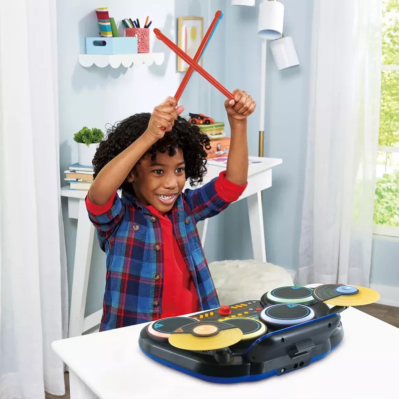 VTech Kidimagic DJ Drums 80-572604 musiikkilelu, 6-12-vuotiaille