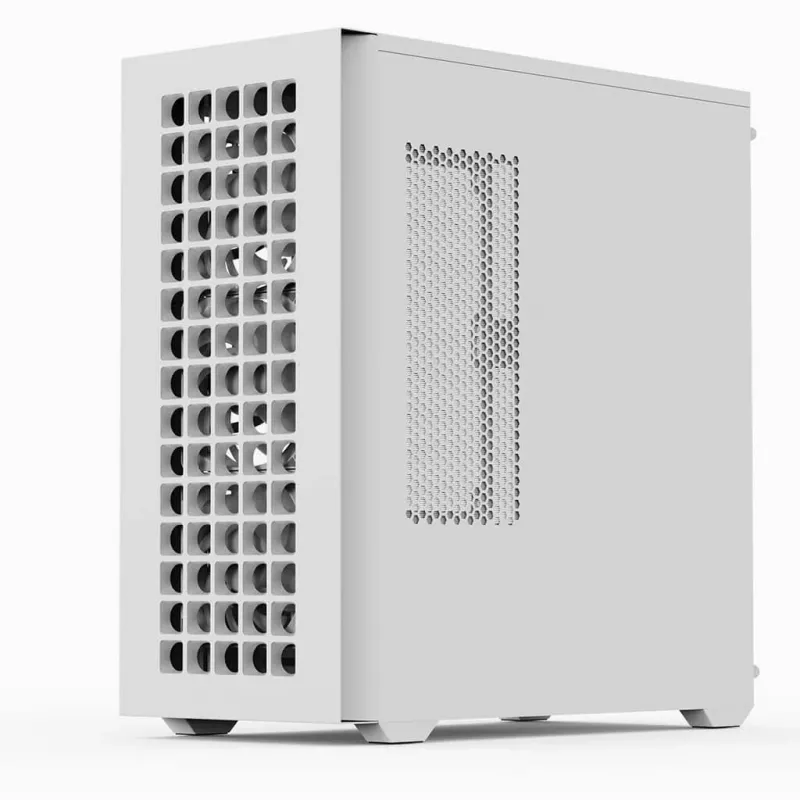 Aerocool D502A Midi Tower valkoinen