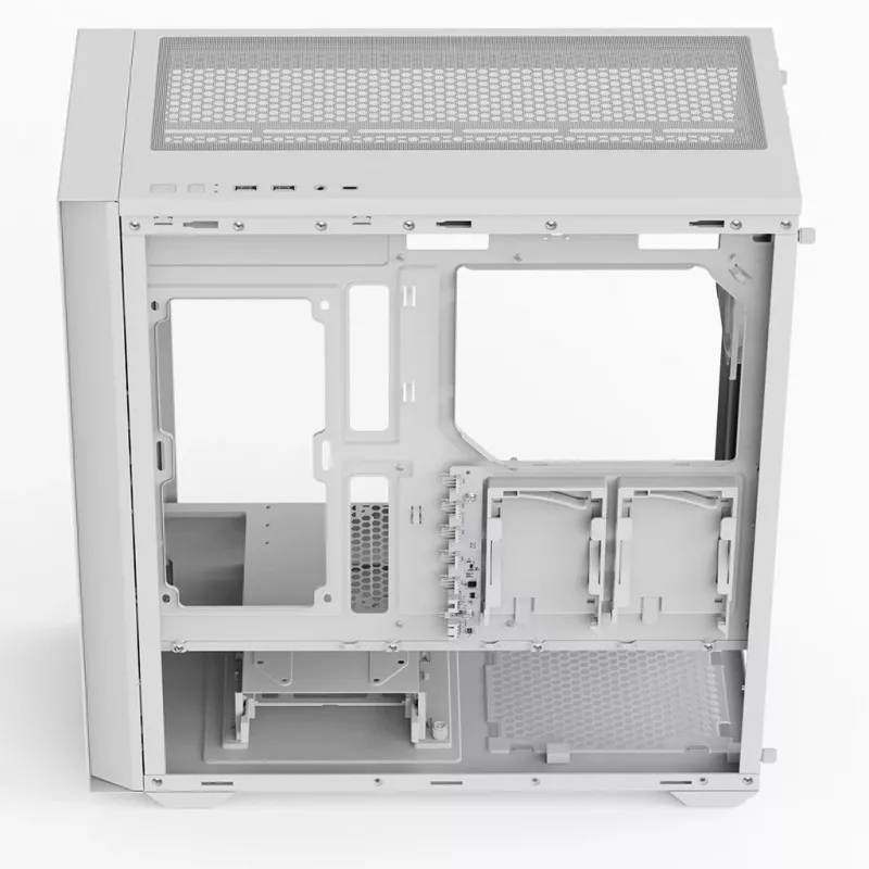 Aerocool D502A Midi Tower valkoinen
