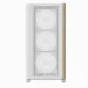 Aerocool D301A Mini Tower valkoinen, puu