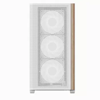 Aerocool D301A Mini Tower valkoinen, puu