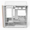 Aerocool D301A Mini Tower valkoinen, puu