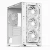 Aerocool D301A Mini Tower valkoinen, puu