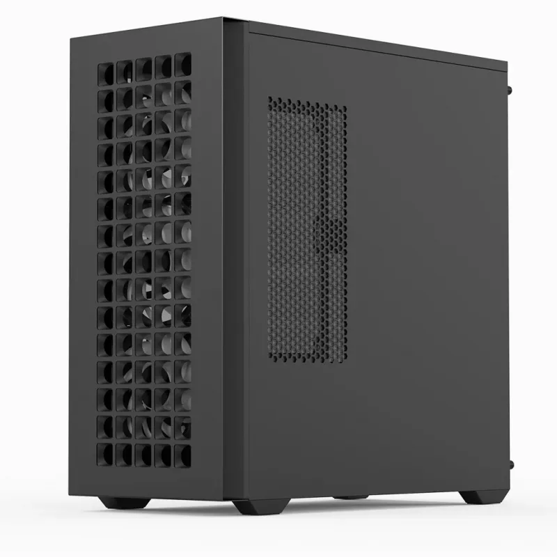 Aerocool D502A Midi Tower musta