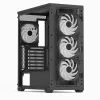 Aerocool D502A Midi Tower musta