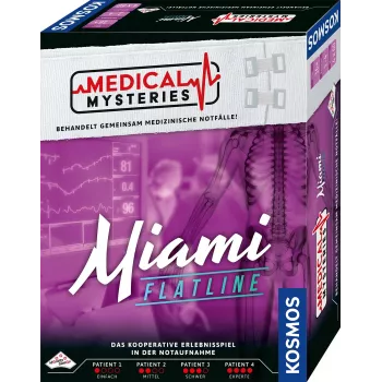 Kosmos Medical Mysteries - Miami Flatline 60 min lautapeli päättely