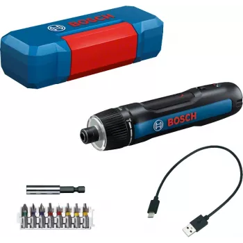 Bosch GO 3 Professional 06019H2201 akkuruuvinväännin, 3,6 V, 360 kierr./min, 1/4 tuumaa, minikotelossa, sininen/musta
