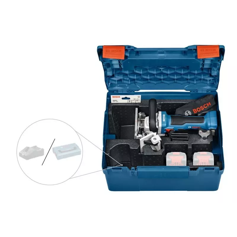 Bosch GFF 18V-22 Professional akkukäyttöinen lamellosaumain, ilman akkua