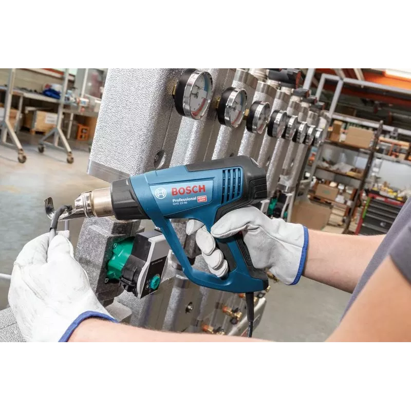 Bosch GHG 23-66 Professional kuumailmapuhallin 500 l/min 650 °C 2300 W sininen