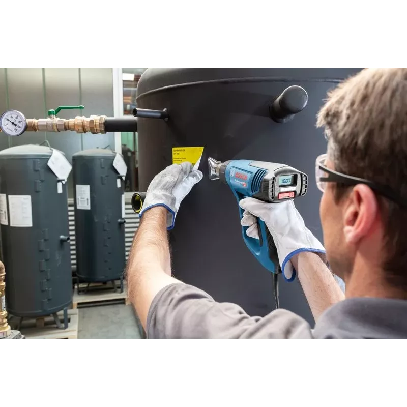 Bosch GHG 23-66 Professional kuumailmapuhallin 500 l/min 650 °C 2300 W sininen