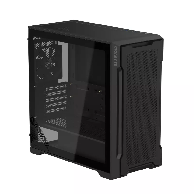 GIGABYTE C102 GLASS Midi Tower musta