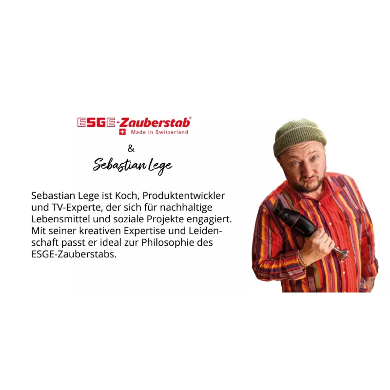 ESGE M 122 S 0,6 L sauvasekoitin 140 W valkoinen