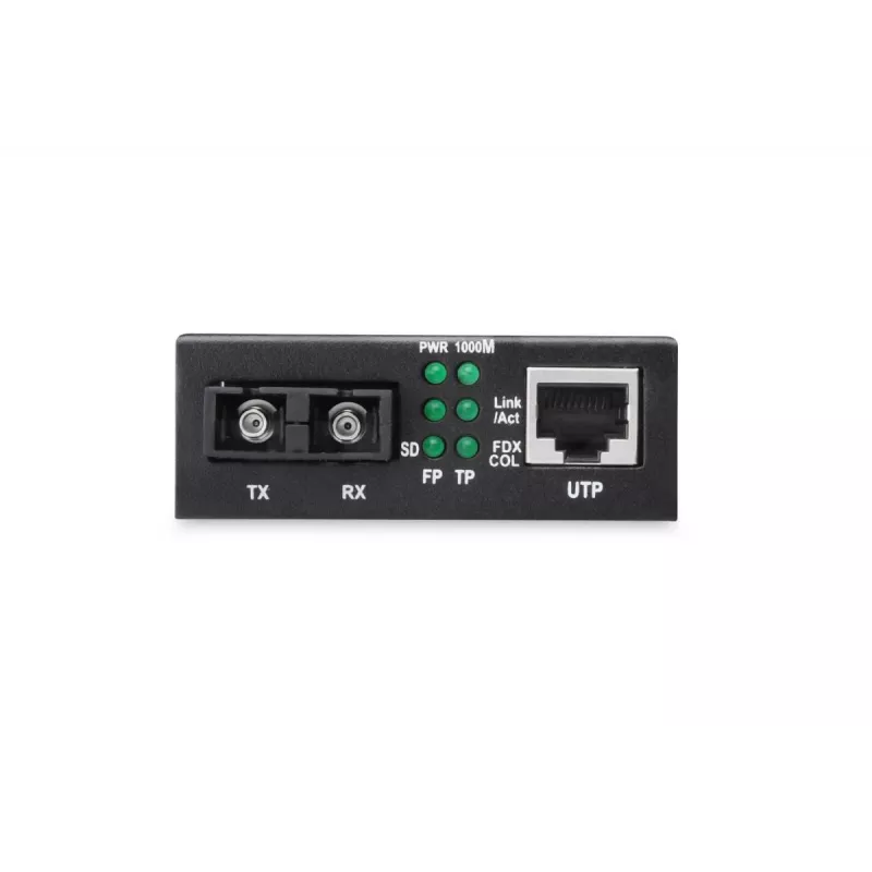 DIGITUS Professional Gigabit mediakonvertteri, RJ45 / SC (DN-82121-1)
