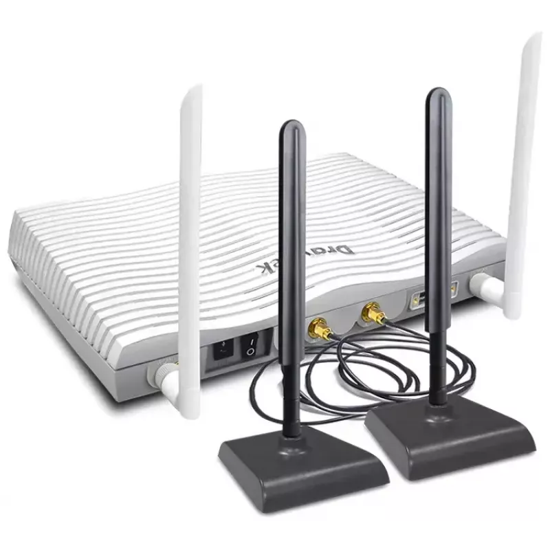 DrayTek Vigor 2866L LTE/VDSL2/ADSL2/G.Fast -reititin, kaksikaistainen Wi-Fi (2,4/5 GHz), Gigabit Ethernet, 4G, valkoinen