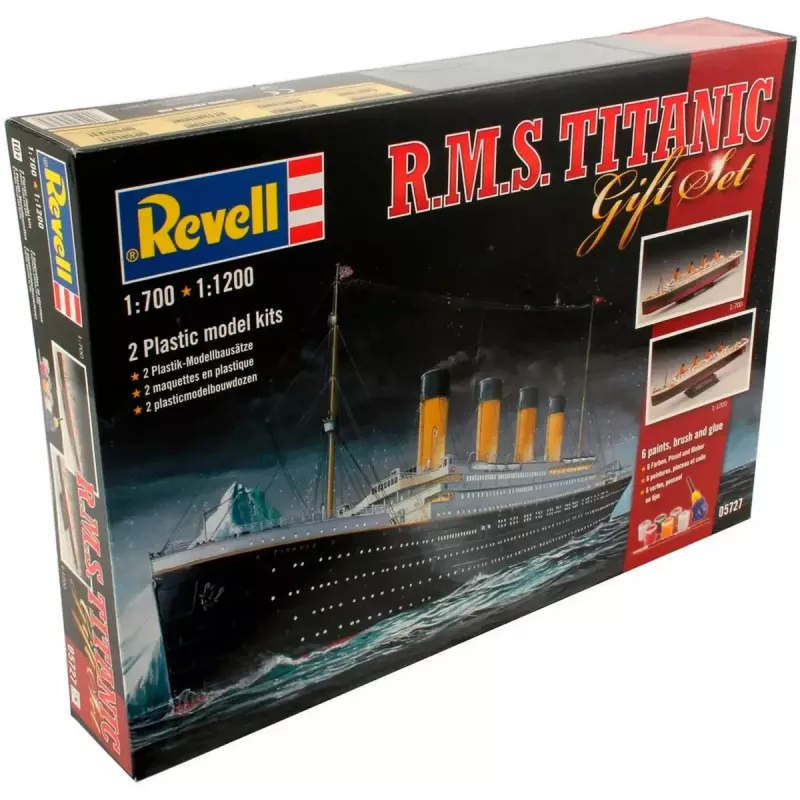 Laivamalli REVELL RMS Titanic 1:700 / 1:1200 – muovinen rakennussarja (MPN 05727)