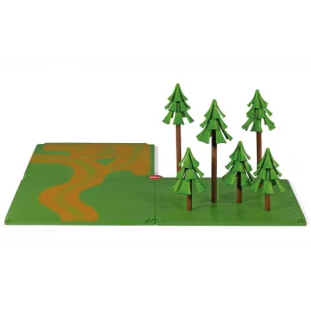 Parkkitalo Siku peltotiet ja metsä monivärinen 3 vuotta 1 pelaaja